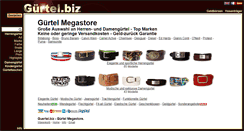 Desktop Screenshot of guertel.biz